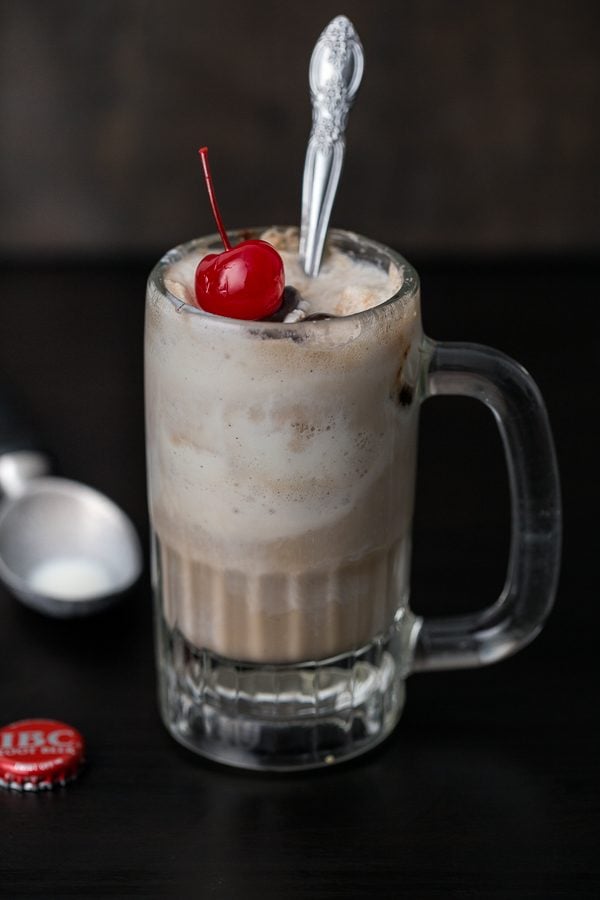 Bourbon Root Beer Float