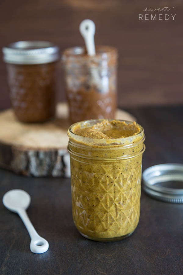 Homemade Pistachio Walnut Butter