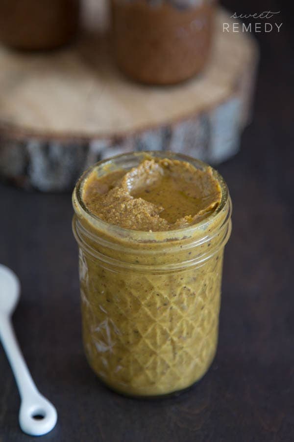 Homemade Pistachio Walnut Butter