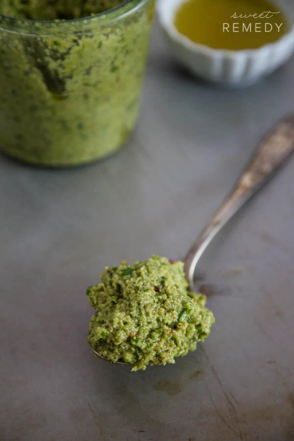 Garlic Scape Pesto-9