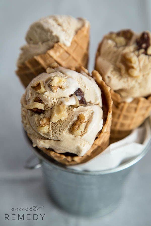 Bourbon Coffee Ice Cream #IceCreamforOXO