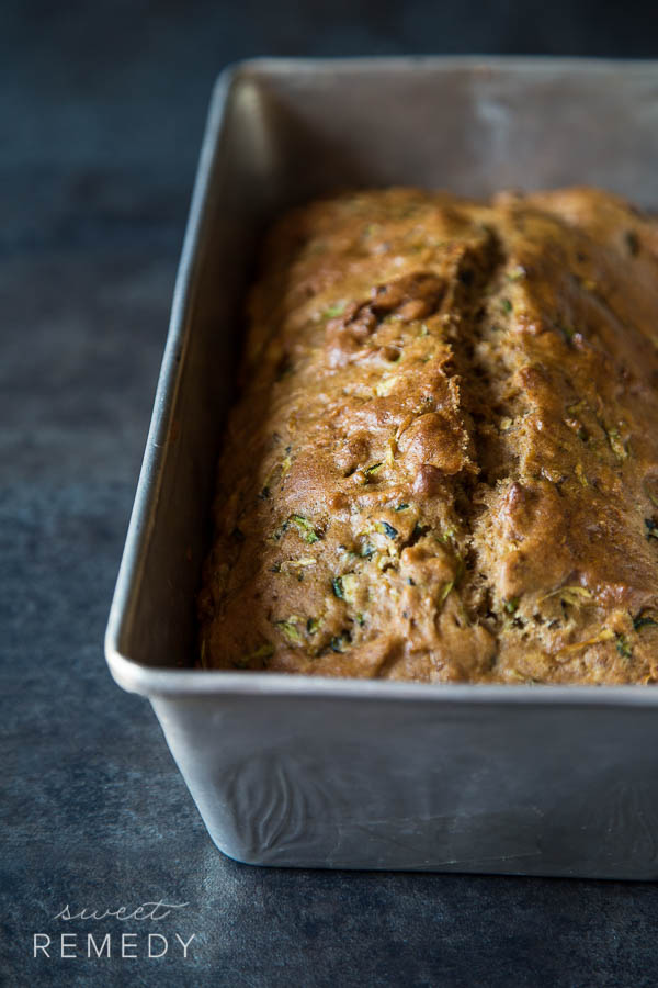 Whole Wheat Zucchini Bread - made with whole grains and fresh summer zucchini! 
