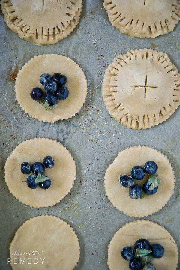 Blueberry Sage Hand Pies