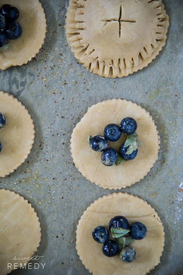 Blueberry Sage Hand Pies