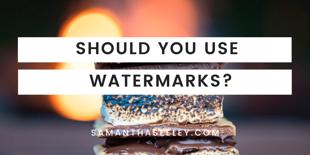 Should You Watermark Your Photos Samantha Seeley