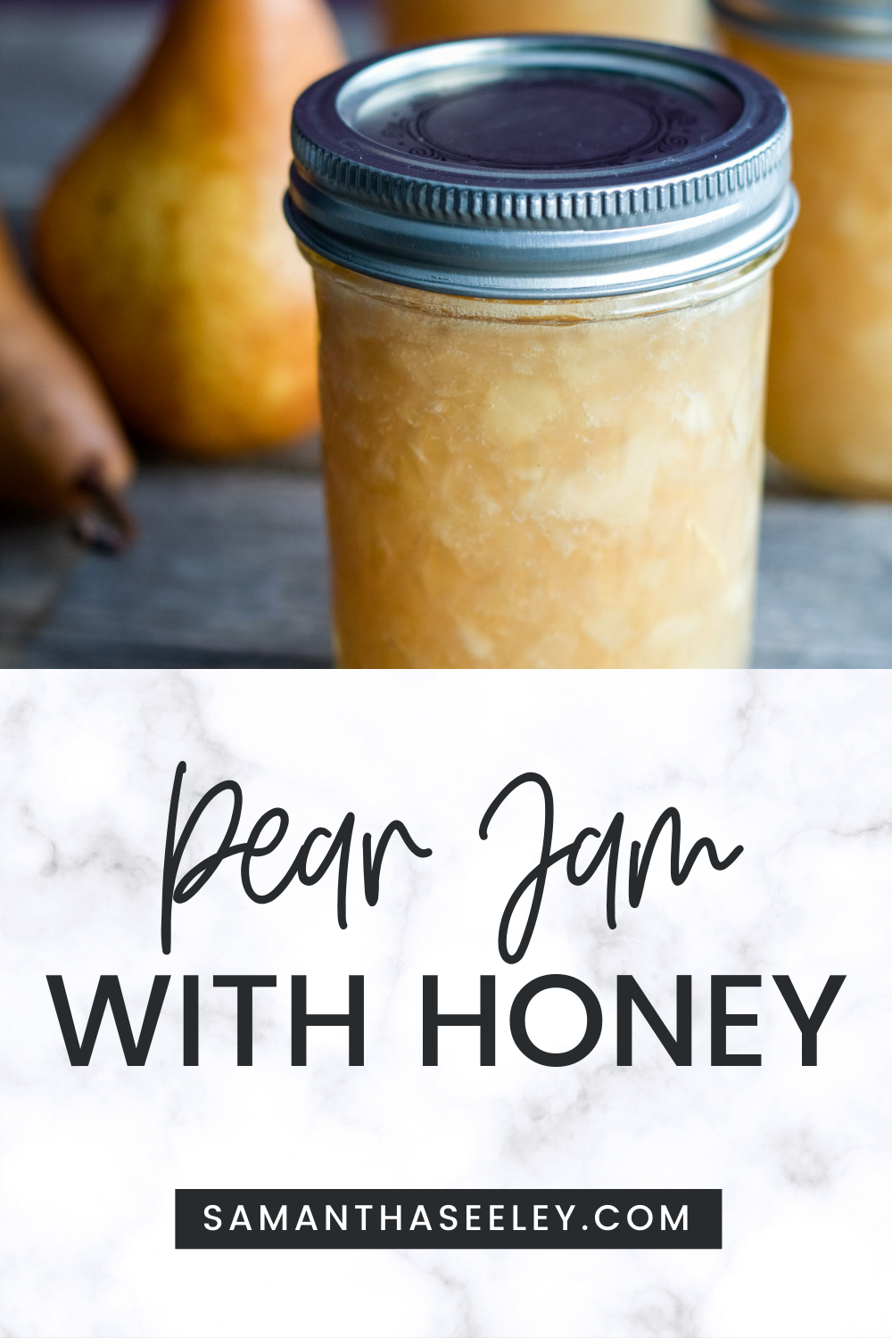 Pear Jam With Honey Samantha Seeley   Pear Jam 3 